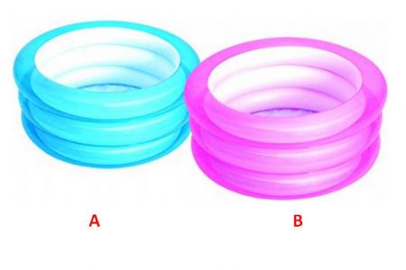 Bazén 70x30cm 3 komory 48L