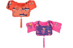 Vesta plovací s rukávky 3-6 let 18-30kg