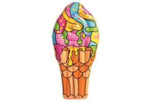 Lehátko nafukovací zmrzlina 188x95cm 2 komory