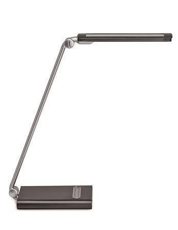 Stolní lampa "Pure", šedá, LED, USB, nastavitelná, MAUL