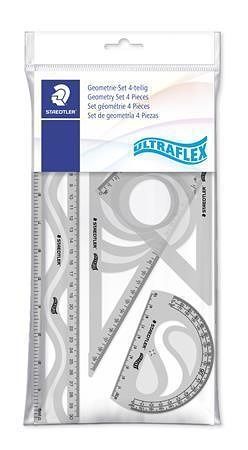 Sada pravítek "Ultraflex", mix barev, pružná, 4 ks, STAEDTLER