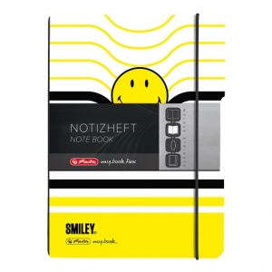 Sešit my.book flex A5/40 čtvereček, PP, Smiley B&Y (Herlitz)