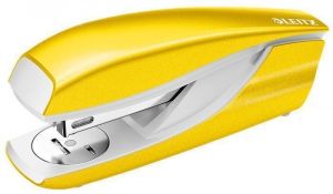 Sešívačka "Wow", metalická žlutá, 24/6, 26/6, 30 listů, LEITZ