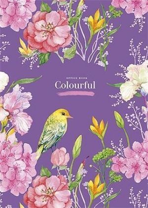 Poznámkový blok "Colourful", linkovaný, mix, A5, 50 listů, SHKOLYARYK