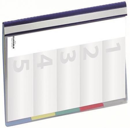 Desky s rychlovazačem "DIVISOFLEX®", 5 oddílů, A4, DURABLE