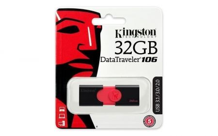 USB flash disk "DT106", 32GB, USB 3.0, KINGSTON