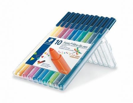 Fixy "Triplus color 323", 10 barev, sada, 1 mm, STAEDTLER