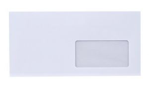 Obálka, LA/4 "DL", samolepící, s okénkem vpravo dole, VICTORIA