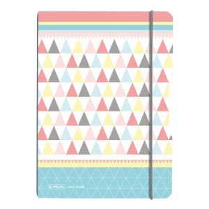 Sešit my.book flex A5/40 čtvereček, PP, Graphic Pastels Poly (Herlitz)