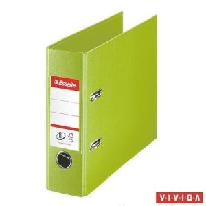 Pákový pořadač "Standard", pro banku, ochranné spodní kování, Vivida zelená, 75 mm, PP, ES