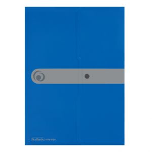 Spisové desky A4 modré/druk (Herlitz)