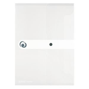 Spisové desky A4 transparentní čiré/druk (Herlitz)
