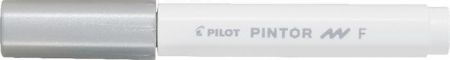 Dekorativní popisovač "Pintor F", stříbrná, 1 mm, PILOT