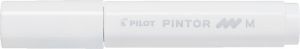 Dekorativní popisovač "Pintor M", bílá, 1,4 mm, PILOT