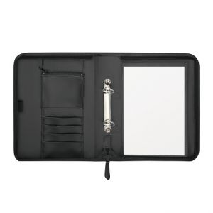 Taška A5 Clasic, na zip, 2kroužková, černá (Herlitz)