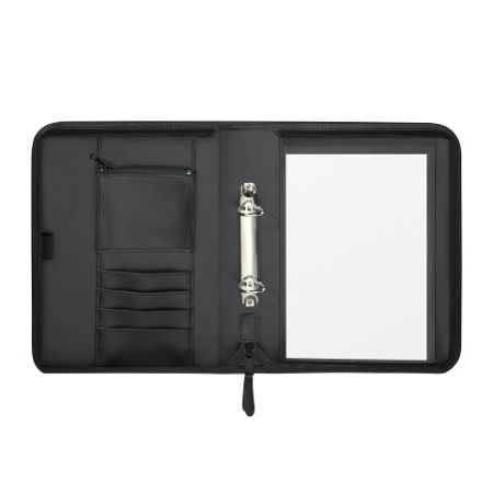 Taška A5 Clasic, na zip, 2kroužková, černá (Herlitz)