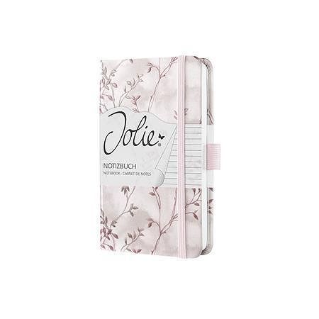 Exkluzivní zápisník “Jolie”, Red Romance, linkovaný, 95x150 mm, 174 listů, SIGEL