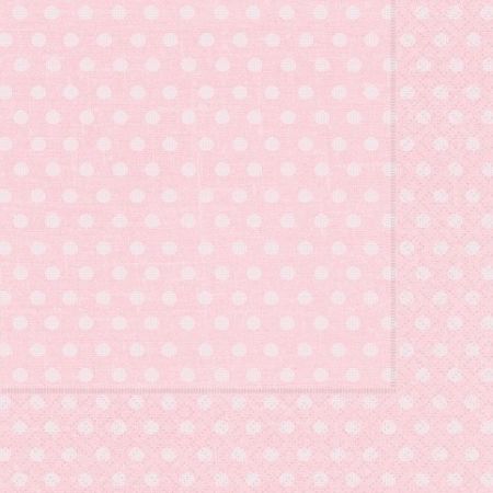 Ubrousky 33/3/20 Puntíky růžové (Herlitz)