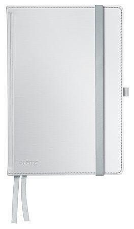 Zápisník "Style", arktická bílá, čtverečkovaný, A5, 80 listů, LEITZ