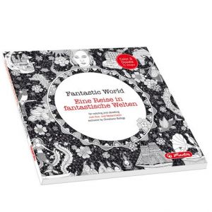 Omalovánky doodling 23x23 cm/36 listů (Herlitz)