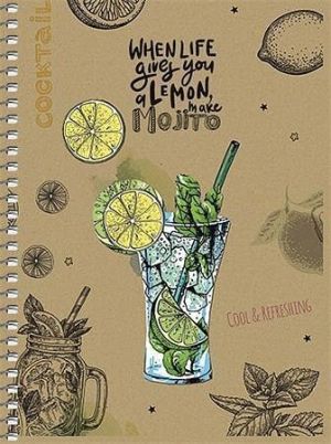 Spirálový sešit &quot;Fancy&quot;, assort, B6, čtverečkovaný, 120 listů, SHKOLYARYK