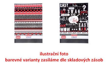 Školní sešit 444 Black&WOW, mix motivů (Herlitz)