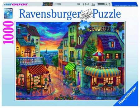 Puzzle Večer v Paříži 1000 dílků
