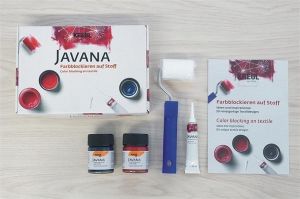 Sada "Blokování barev na textil", JAVANA, KREUL
