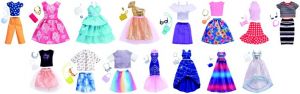 Barbie šaty s doplňky