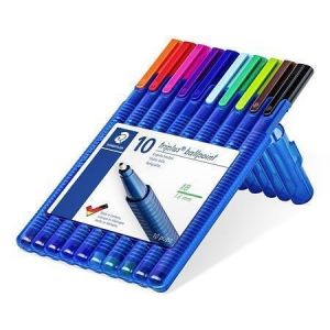 Kuličkové pero "Design Journey Triplus", sada 10 barev, 1,6 mm, STAEDTLER