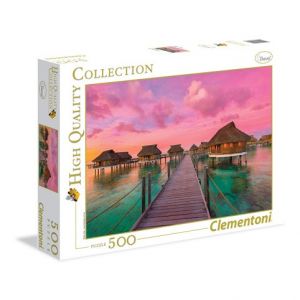 Puzzle 500 dílků Barevný ostrov