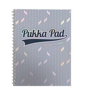 Kroužkový sešit "Glee Jotta", světle modrá, A4, linkovaný, 100 listů, PUKKA PAD