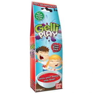 Koupelový gel zábava červený Gelli Play