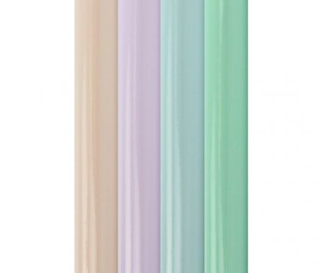 Balící papír role 2m x 70cm, pastel mix