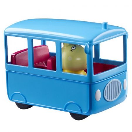 Školní autobus s figurkou Prasátko Peppa