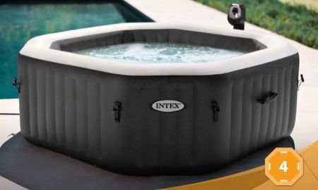 Nafukovací bazén na bublinkovou lázeň Deluxe - čtverec