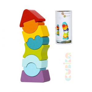 Balanční věž dřevěná 8 dílů