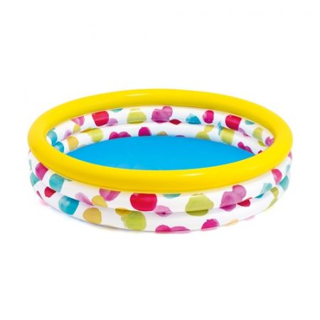 Bazén barevný - vlnky, 168 x 41 cm