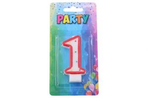 Dortová svíčka číslo 1