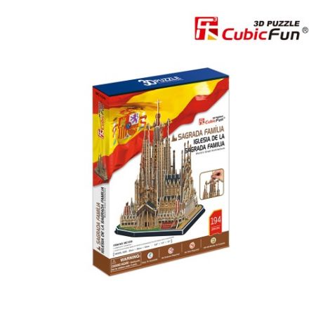 Puzzle 3D Sagrada Família - 194 dílků