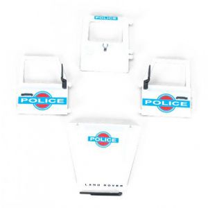 -BRUDER 42568 Kapota, dveře land Rover policie NÁHRADNÍ DÍL - DOPLNĚK