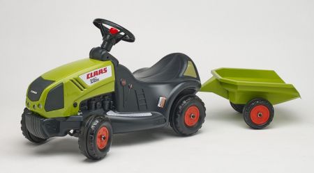 Odstrkovadlo - traktor Claas Axos 340 s volantem a valníkem