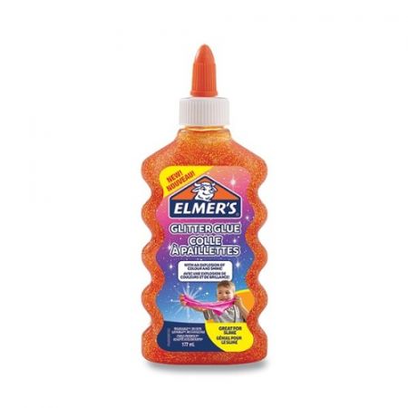 Lepidlo ELMER‚S Glitter Glue oranžové