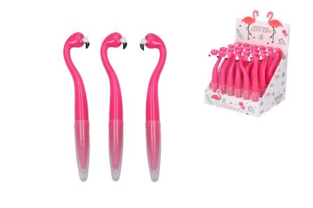 Pero s ozdobou Plameňák 0,7 mm