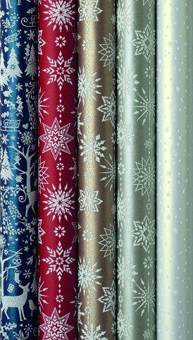 Balící papír Vánoční Luxus 150x70 cm