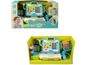 Pokladna s příslušenstvím, na baterie, 40x22cm