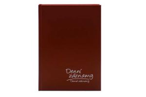 Denní záznamy - A5 - bordo / BU009-3-z / Baloušek tisk