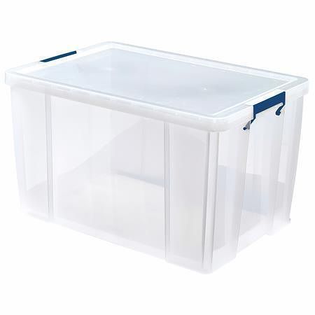 Úložný box "ProStore", čirá, plast, 85 l, FELLOWES