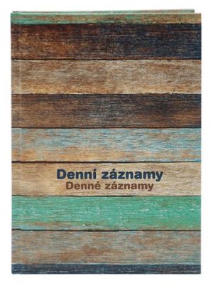 Denní záznamy - A5 - Dřevo / BU009-8-z / Baloušek tisk