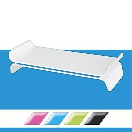 Podstavec pod monitor &quot;Ergo Wow&quot;, nastavitelný, modrá, LEITZ